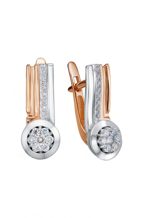 Серьги 02-4277 красное